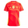 Damen Fußballbekleidung Spanien Heimtrikot EM 2024 Kurzarm